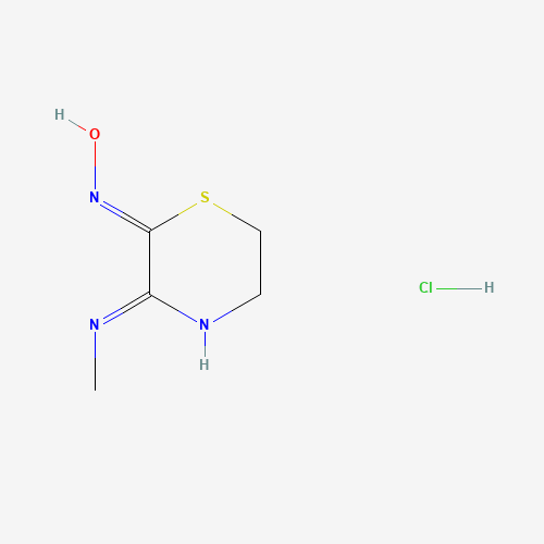 5,6-Dihydro-3-(methylamino)-2H-1,4-thiazin-2-one Oxime Hydrochloride (CAS: 112233-23-5) - Related Chemical Product