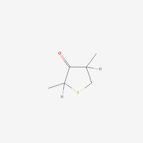 Dihydro-2,4-dimethyl-3(2H)-thiophenone chemical structure Dihydro-2,4-dimethyl-3(2H)-thiophenone (CAS: 106014-15-7) - Chemical Structure and Molecular Formula