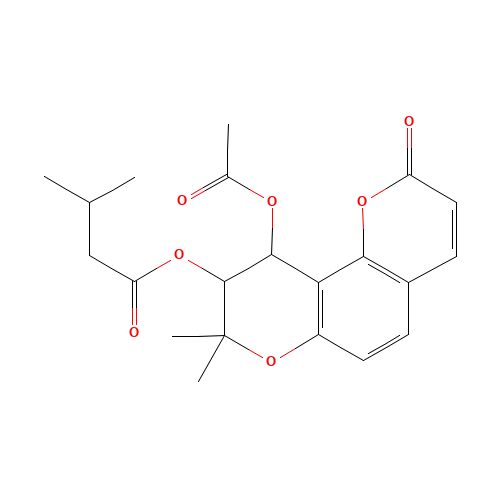 rac Dihydro Samidin (CAS: 21311-66-0) - Chemical Structure and Molecular Formula 