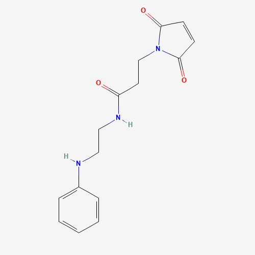2,5-Dihydro-2,5-dioxo-N-[2-(phenylamino)ethyl]-1H-pyrrole-1-propanamide (CAS: 1018676-92-0) - Related Chemical Product