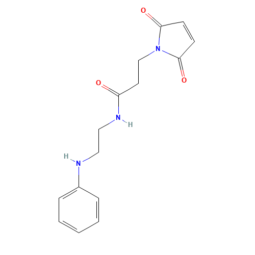 2,5-Dihydro-2,5-dioxo-N-[2-(phenylamino)ethyl]-1H-pyrrole-1-propanamide (CAS: 1018676-92-0) - Related Chemical Product