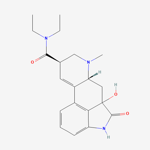 2,3-Dihydro-3-hydroxy-2-oxo Lysergide (CAS: 111295-09-1) - Chemical Structure and Molecular Formula 
