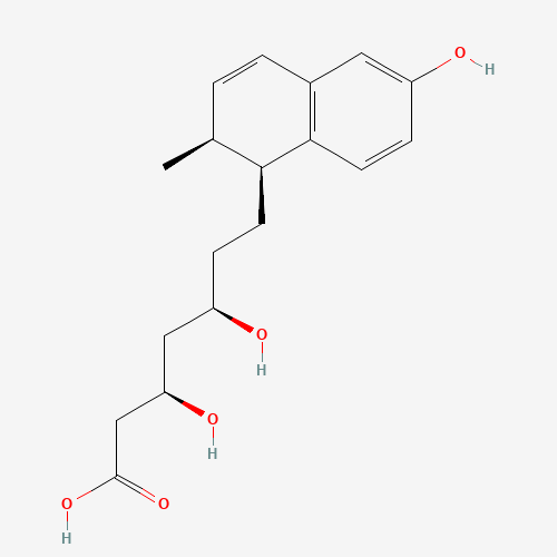 (bR,δR,1S,2S)-1,2-Dihydro-b,δ,6-trihydroxy-2-methyl-1-naphthaleneheptanoic Acid Sodium Salt(Pravastatin Impurity) (CAS: 136590-28-8) - Related Chemical Product