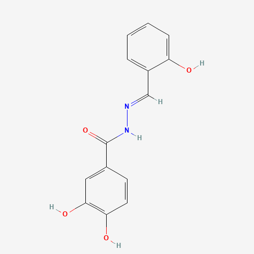 3,4-Dihydroxy-N'-(2-hydroxybenzylidene)benzohydrazide Hemimethanolate Sesquihydrate (CAS: 1108233-34-6) - Related Chemical Product
