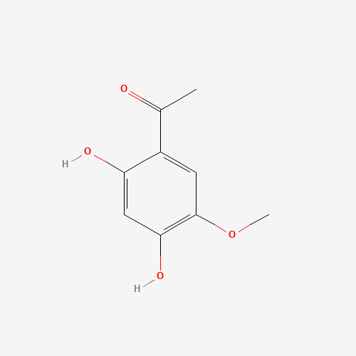 2,4-Dihydroxy-5-methoxyacetophenone (CAS: 7298-21-7) - Chemical Structure and Molecular Formula 