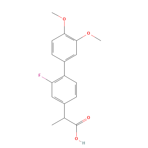 3',4'-Dimethoxy Flurbiprofen (CAS: 1346601-72-6) - Related Chemical Product