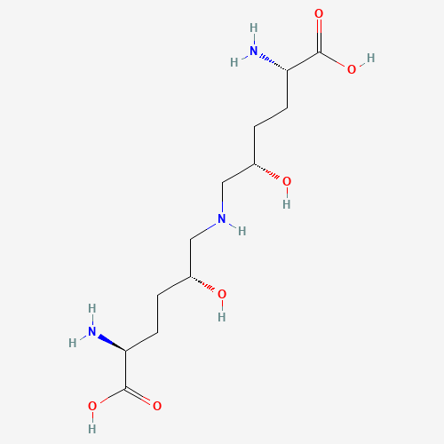 (5S,5'R)-Dihydroxy Lysinonorleucine (CAS: 869111-63-7) - Chemical Structure and Molecular Formula 