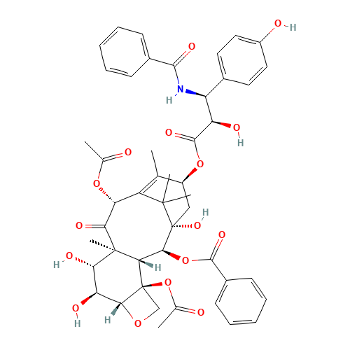 6a,3'-p-Dihydroxy Paclitaxel (CAS: 157230-10-9) - Chemical Structure and Molecular Formula 
