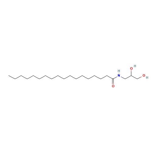 rac N-(2,3-Dihydroxypropyl)octadecanamide (CAS: 7336-25-6) - Related Chemical Product