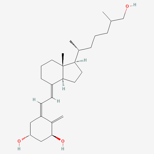 1a,26-Dihydroxy Vitamin D3 (CAS: 300692-92-6) - Chemical Structure and Molecular Formula 