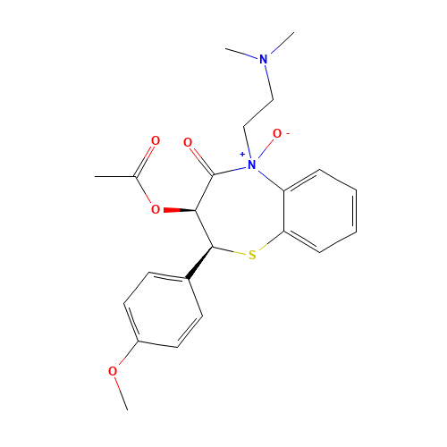 Diltiazem N-Oxide (CAS: 142843-04-7) - Related Chemical Product