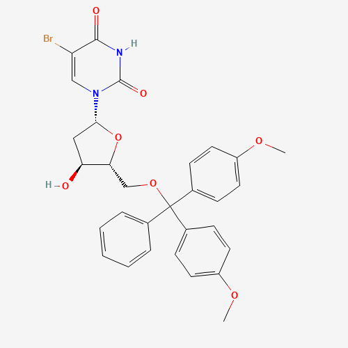 5'-O-(4,4'-Dimethoxytrityl)-5-bromo-2'-deoxyuridine (CAS: 63660-21-9) - Related Chemical Product