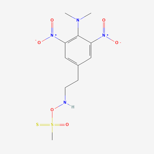 N-(4-Dimethylamino-3,5-dinitrophenyl)ethylamino Methanethiosulfonate (CAS: 1076200-06-0) - Related Chemical Product