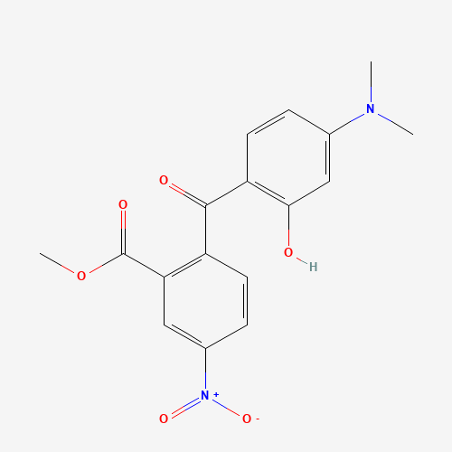4-Dimethylamino-2-hydroxy-2'-methoxycarbonyl-4'-nitrobenzophenone (CAS: 159435-03-7) - Related Chemical Product