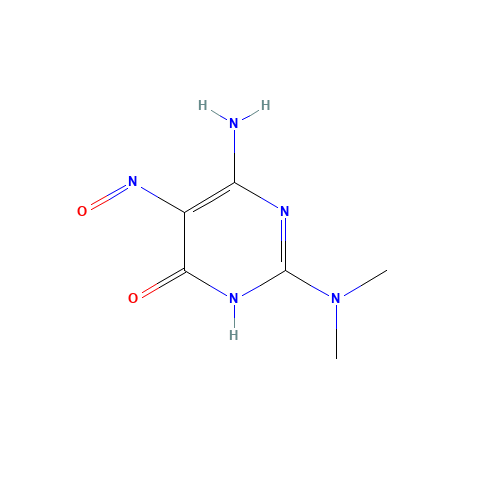 2-Dimethylamino-4-hydroxy-5-nitroso-6-aminopyrimidine (CAS: 70700-44-6) - Related Chemical Product