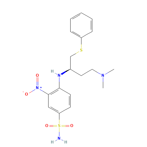 4-[[(R)-3-Dimethylamino-1-[(phenylsulfanyl)methyl]propyl]amino]-3-nitrobenzenesulfonamide (CAS: 406233-35-0) - Related Chemical Product