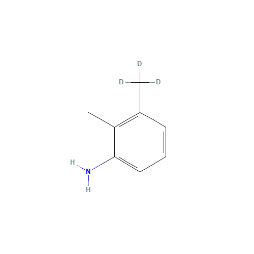2,3-Dimethylaniline-d3 (CAS: 57414-78-5) - Chemical Structure and Molecular Formula 