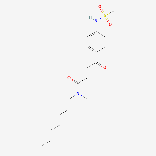 1,4-Diketo Ibutilide (CAS: 100632-58-4) - Chemical Structure and Molecular Formula 