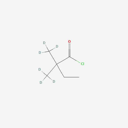2,2-Dimethyl-d6-butyryl Chloride (CAS: 1185011-66-8) - Related Chemical Product