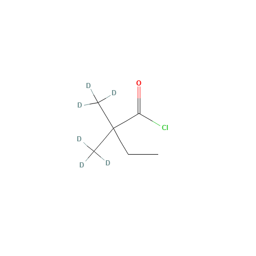 2,2-Dimethyl-d6-butyryl Chloride (CAS: 1185011-66-8) - Related Chemical Product