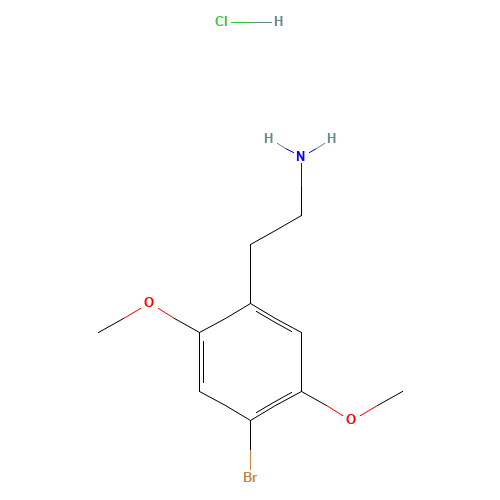 2,5-Dimethoxy-4-bromophenethylamine Hydrochloride (CAS: 56281-37-9) - Related Chemical Product