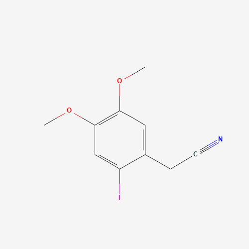 3,4-Dimethoxy-6-iodophenylacetonitrile (CAS: 58432-84-1) - Related Chemical Product