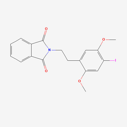 N-[2-(2,5-Dimethoxy-4-iodophenyl)ethyl]phthalimide (CAS: 64584-29-8) - Related Chemical Product