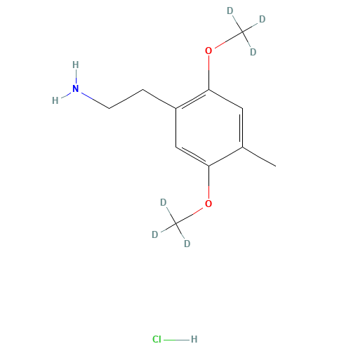 2,5-(Dimethoxy-d6)-4-methylphenethylamine Hydrochloride (CAS: 1189467-51-3) - Related Chemical Product