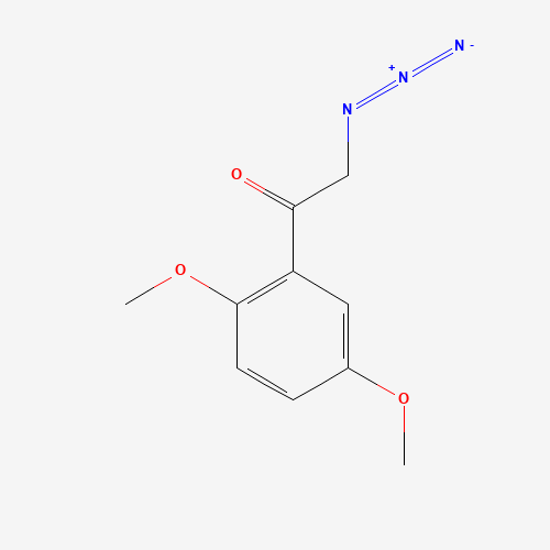 1-(2',5'-Dimethoxyphenyl)-2-azidoethanone (CAS: 329039-62-5) - Related Chemical Product