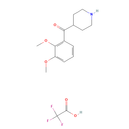 (2,3-Dimethoxyphenyl)-4-piperidinylmethanone Trifluoroacetate (CAS: 139290-73-6) - Related Chemical Product