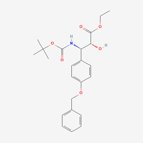 (aR,bS)-b-[[(1,1-Dimethylethoxy)carbonyl]amino]-a-hydroxy-4-(phenylmethoxy)-benzenepropanoic Acid Ethyl Ester (CAS: 382596-26-1) - Related Chemical Product