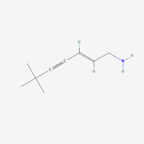 (E)-6,6-Dimethyl-2-hept-1-en-4-yn-1-amine (CAS: 123926-47-6) - Related Chemical Product