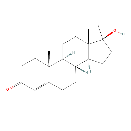 4,17a-Dimethyltestosterone (CAS: 28626-76-8) - Chemical Structure and Molecular Formula 