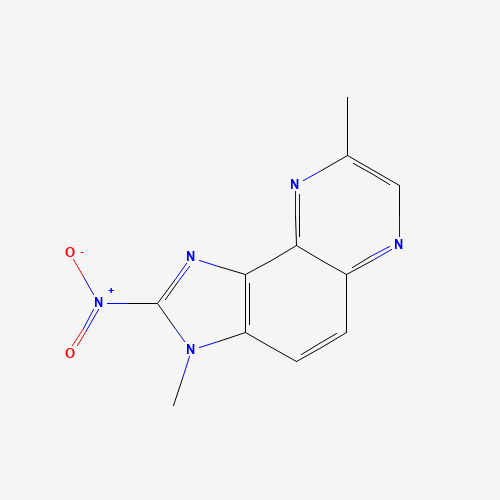 3,8-Dimethyl-2-nitro-3H-imidazo[4,5-f]quinoxaline (CAS: 115044-40-1) - Related Chemical Product