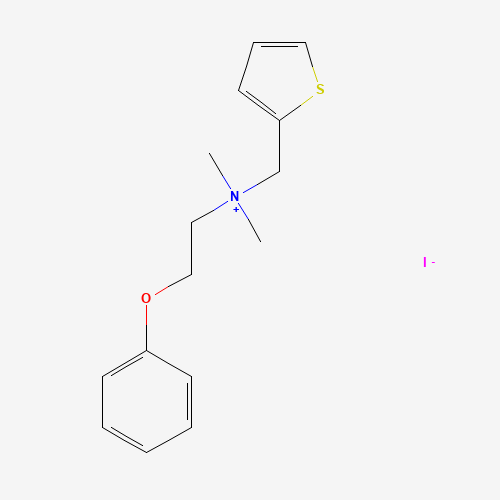 N,N-Dimethyl-N-2-phenoxyethyl-N-2'-thenylammonium Iodide (CAS: 109732-56-1) - Related Chemical Product