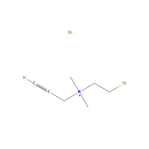 2-(N,N-Dimethyl-N-propargylammonium)-1-bromoethane Bromide (CAS: 911678-16-5) - Related Chemical Product