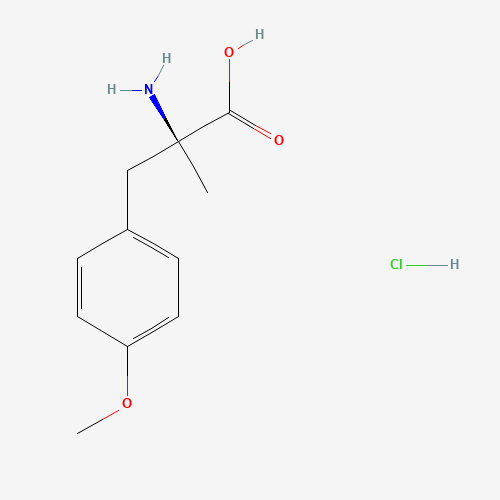 O,a-Dimethyl-L-tyrosine Hydrochloride chemical structure O,a-Dimethyl-L-tyrosine Hydrochloride (CAS: 35026-10-9) - Chemical Structure and Molecular Formula