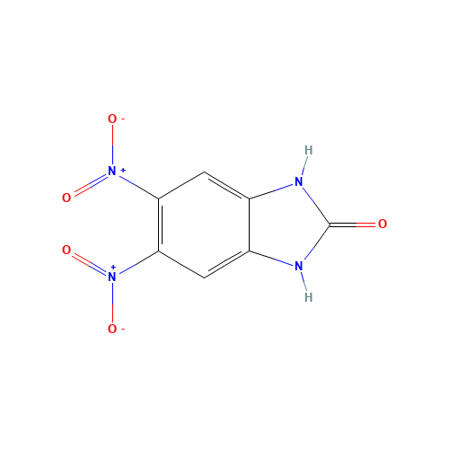 5,6-Dinitro-1,3-dihydro-benzoimidazol-2-one (CAS: 3705-86-0) - Related Chemical Product