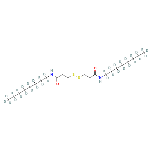 N,N'-Di-(n-octyl-d17)-3,3'-dithiodipropionamide (CAS: 1189685-87-7) - Related Chemical Product
