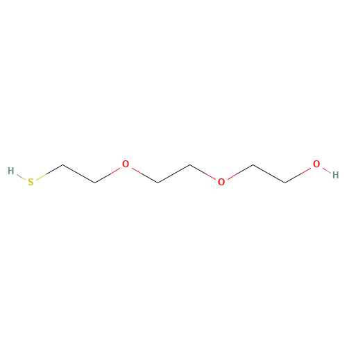 3,6-Dioxa-8-mercaptooctan-1-ol (CAS: 56282-36-1) - Chemical Structure and Molecular Formula 