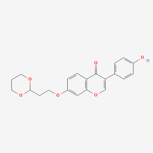 7-O-[2-(1,3-Dioxanyl)ethyl]daidzein (CAS: 250252-71-2) - Related Chemical Product