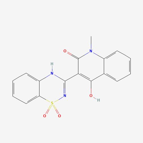 3-(1,1-Dioxido-2H-1,2,4-benzothiadiazin-3-yl)-4-hydroxy-1-methyl-2(1H)-quinolinone (CAS: 303776-75-2) - Related Chemical Product