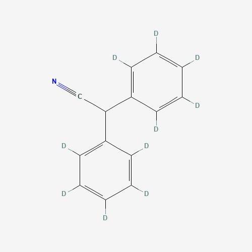Diphenylacetonitrile (CAS: 80024-91-5) - Chemical Structure and Molecular Formula 