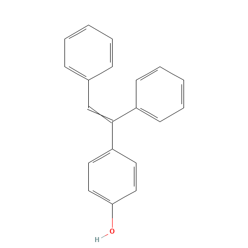 (Z,E)-1,2-Diphenyl-1-(4-hydroxyphenyl)ethene (CAS: 82925-28-8) - Related Chemical Product