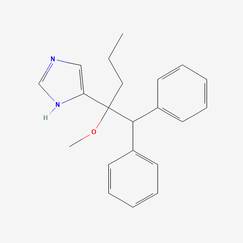 5-[1-(Diphenylmethyl)-1-methoxybutyl]-1H-imidazole (CAS: 106147-71-1) - Related Chemical Product