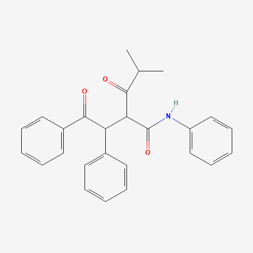 N,3-Diphenyl-2-(2-methyl-1-oxopropyl)4-oxo-N-benzenebutanamide (CAS: 444577-70-2) - Related Chemical Product