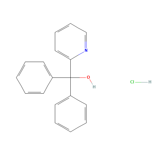 a,a-Diphenyl-2-pyridinemethanol Hydrochloride (CAS: 109812-56-8) - Related Chemical Product