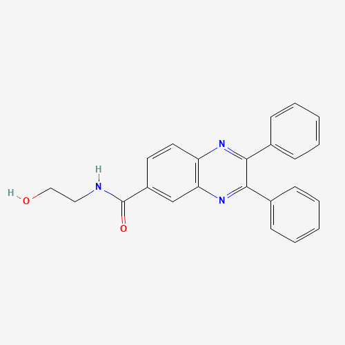 2,3-Diphenylquinoxaline-6-carboxylic Acid 2-Hydroxyethyl Amide (CAS: 332404-53-2) - Related Chemical Product