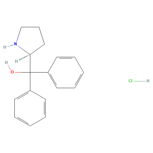 (S)-a,a-Diphenylprolinol Hydrochloride (CAS: 148719-90-8) - Related Chemical Product