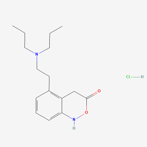 5-[2-(Dipropylamino)ethyl]-1,4-dihydro-3H-2,1-benzoxazin-3-one Hydrochloride (CAS: 935266-34-5) - Related Chemical Product